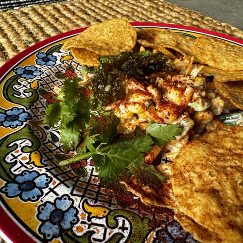 This corn dip will be the hit of the event with just the right amount of sweet heat