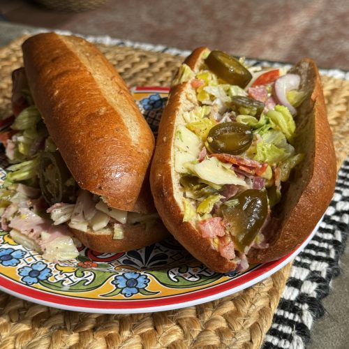 Dad’s Gourmet Foods take on the internet sensation chopped Italian sub sandwich